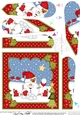 Christmas Snowball Sam Fan Pyramage Topper