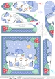 Christmas Snowball Sam Fan Pyramage Topper