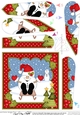 Christmas Snowball Sam Fan Pyramage Topper