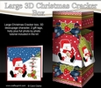 3D Large Christmas Cracker Box Mini Kit -  Snowman Oli wants it to Snow