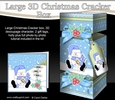 3D Large Christmas Cracker Box Mini Kit -  Snowman Oli wants it to Snow