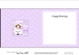 Cute Girlz & Lace square landscape insert