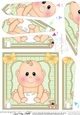 Cute New Baby Fan Pyramage Topper