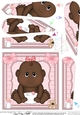 Cute Ethnic New Baby Girl Fan Pyramage Topper