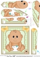 Cute Ethnic New Baby Fan Pyramage Topper