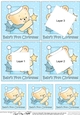 Hunney Bear Robert has an Christmas Star - Babys First Christmas Twisted Tunnel Topper