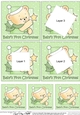 Hunney Bear Robert has an Christmas Star - Babys First Christmas Twisted Tunnel Topper