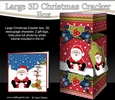 3D Large Christmas Cracker Box Mini Kit - Santa is Snowballing