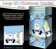 3D Large Christmas Cracker Box Mini Kit - Santa is Snowballing