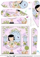 Rose Cottage Girlz Fan Pyramage Topper