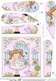 Rose Cottage Girlz Fan Pyramage Topper