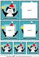 Cute Penguin has a Christmas Star - Tunnel Topper
