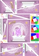 Christmas Snowglobe Twisted Spiral Side Stacker - Xmas Elephant