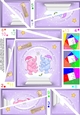 Christmas Snowglobe Twisted Spiral Side Stacker - Xmas Elephants