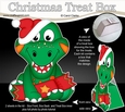 3D Christmas Treat Box Gift Set Mini Kit - Cute Little Dino