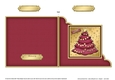 Elegant Christmas Tree - Cut and Fold Corner Card