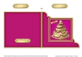 Elegant Christmas Tree - Cut and Fold Corner Card