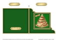 Elegant Christmas Tree - Cut and Fold Corner Card