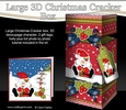 3D Large Christmas Cracker Box Mini Kit -  Snowball Sam has Xmas Presents