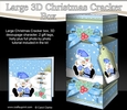 3D Large Christmas Cracker Box Mini Kit -  Snowball Sam has Xmas Presents