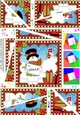 Christmas Snowman Rio Twisted Spiral Side Stacker