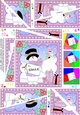 Christmas Snowman Rio Twisted Spiral Side Stacker