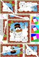 Christmas Snowman Rio Twisted Spiral Side Stacker