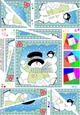 Christmas Snowman Rio Twisted Spiral Side Stacker