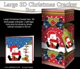 3D Large Christmas Cracker Box Mini Kit -  Snowman Oli has lots of Presents