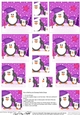 Cute Christmas Penguin Felties - Pyramage sheet