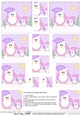 Cute Christmas Penguin Felties - Pyramage sheet