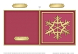 Elegant Christmas Snowflake - Quick Cut and Fold Card