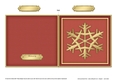 Elegant Christmas Snowflake - Quick Cut and Fold Card