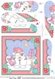 Christmas Snowball Sam Fan Pyramage Topper