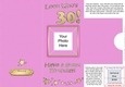 Add a Photo 30th Birthday Card with easy fold frame