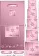 Elegant Christmas Snowflakes - No-Hole Easy Over the Edge Card & Spiral Pyramid Topper