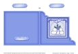 Wedding Cake - Quick Cut and Fold Corner Card