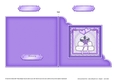 Wedding Cake - Quick Cut and Fold Corner Card