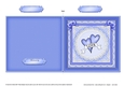 Romantic Love Hearts - Quick Cut and Fold Card