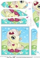 Cute Little Pony Fan Pyramage Topper