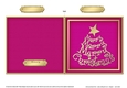 Elegant Merry Christmas Tree - Quick Cut and Fold Card