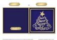 Elegant Merry Christmas Tree - Quick Cut and Fold Card