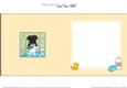 Square Landscape Insert - Bathtub Buddies - Little Shih Tzu Dog