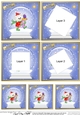 Cute Christmas Teddy - Snowglobe Twisted Tunnel Topper