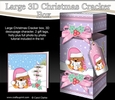 3D Large Christmas Cracker Box Mini Kit -  Bobbin Robin is Carol Singing