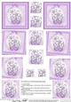 Fluttery Butterfly with Daisies - Twisted Pyramage sheet