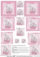 Fluttery Butterfly with Daisies - Twisted Pyramage sheet