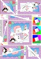 Christmas Twisted Spiral Side Stacker Snowman Oli