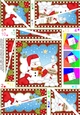 Christmas Twisted Spiral Side Stacker Snowman Oli