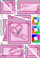 Love Heart with Roses - Twisted Spiral Side Stacker